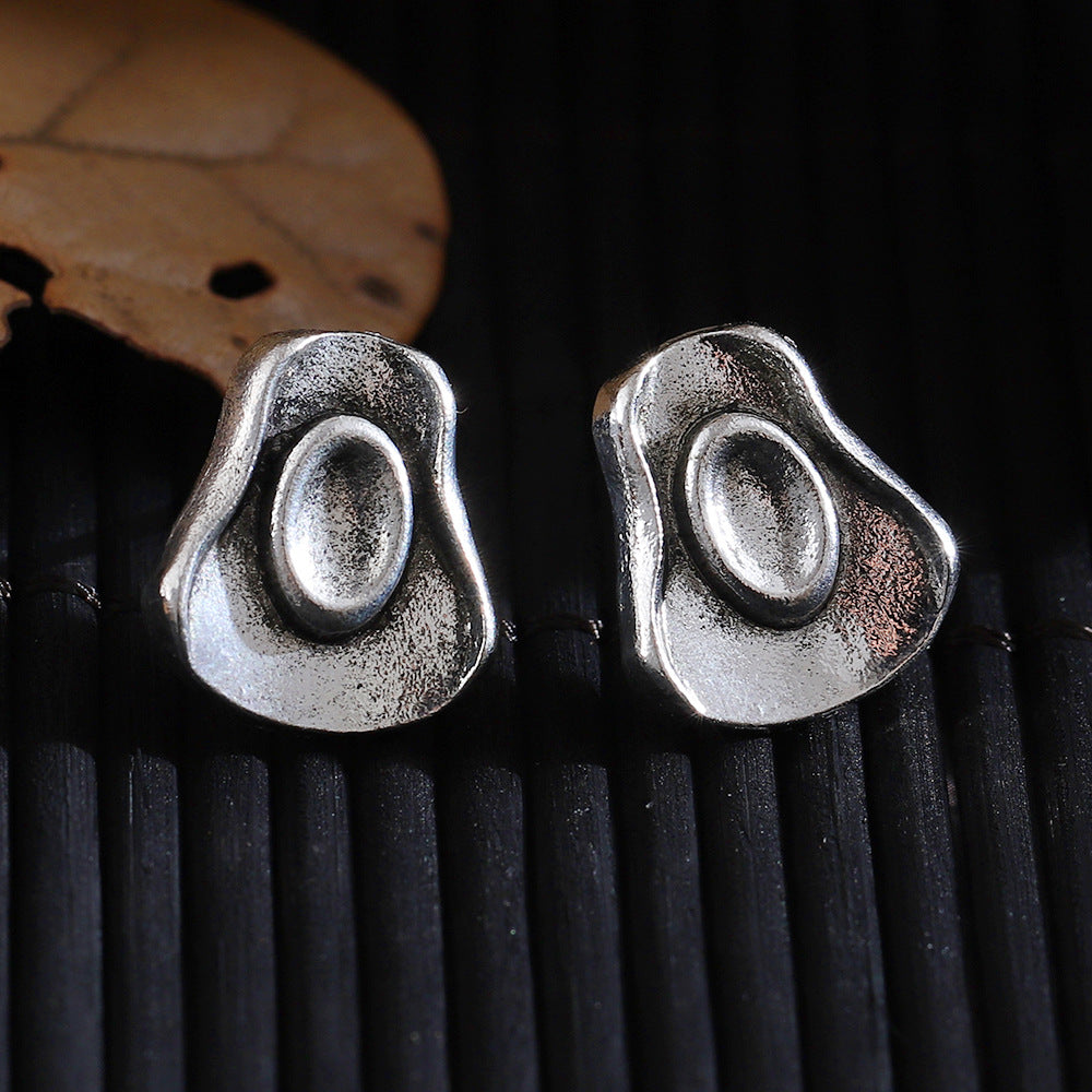 Wholesale Retro ethnic style cowboy earrings